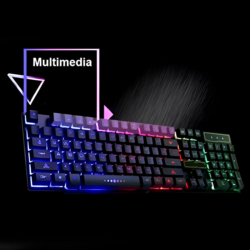 ⌨️ Fire Cam GK11 RGB Mechanical Gaming Keyboard – Suspension Keys + Aluminum Frame | Rainbow Backlit Pro Gaming Keyboard