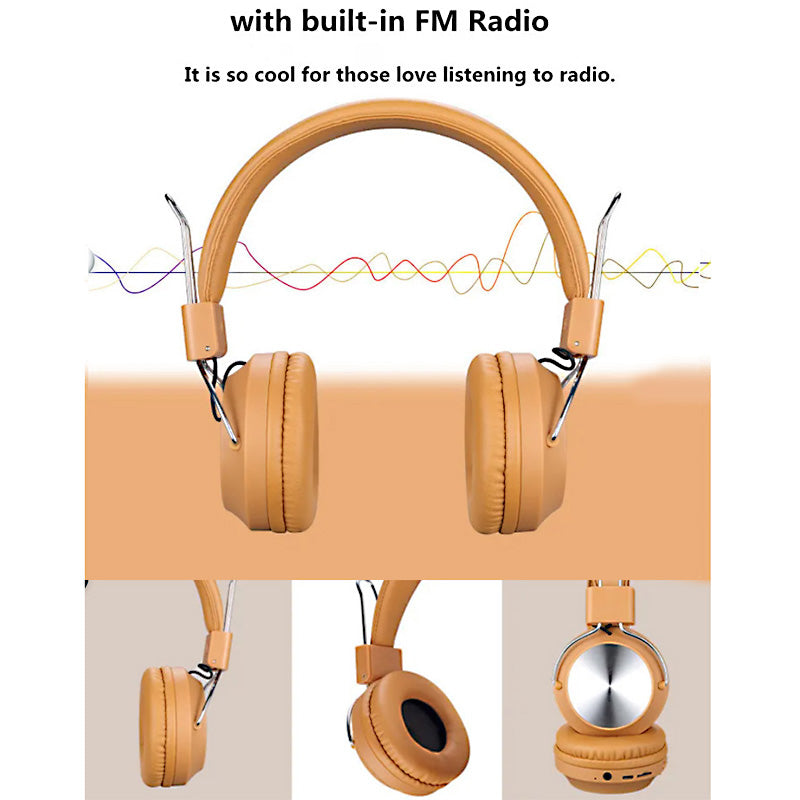 🎧 SODO SD-1001 Wireless Bluetooth Headphones – Foldable Over-Ear Design | FM Radio + TF Card + AUX + Hi-Fi Stereo