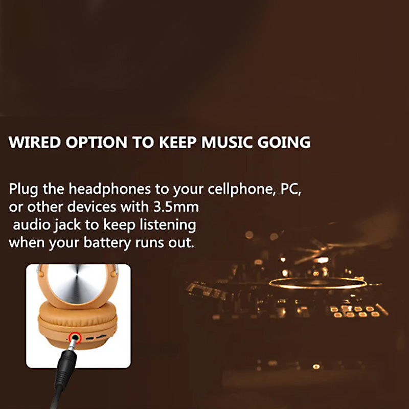 🎧 SODO SD-1001 Wireless Bluetooth Headphones – Foldable Over-Ear Design | FM Radio + TF Card + AUX + Hi-Fi Stereo