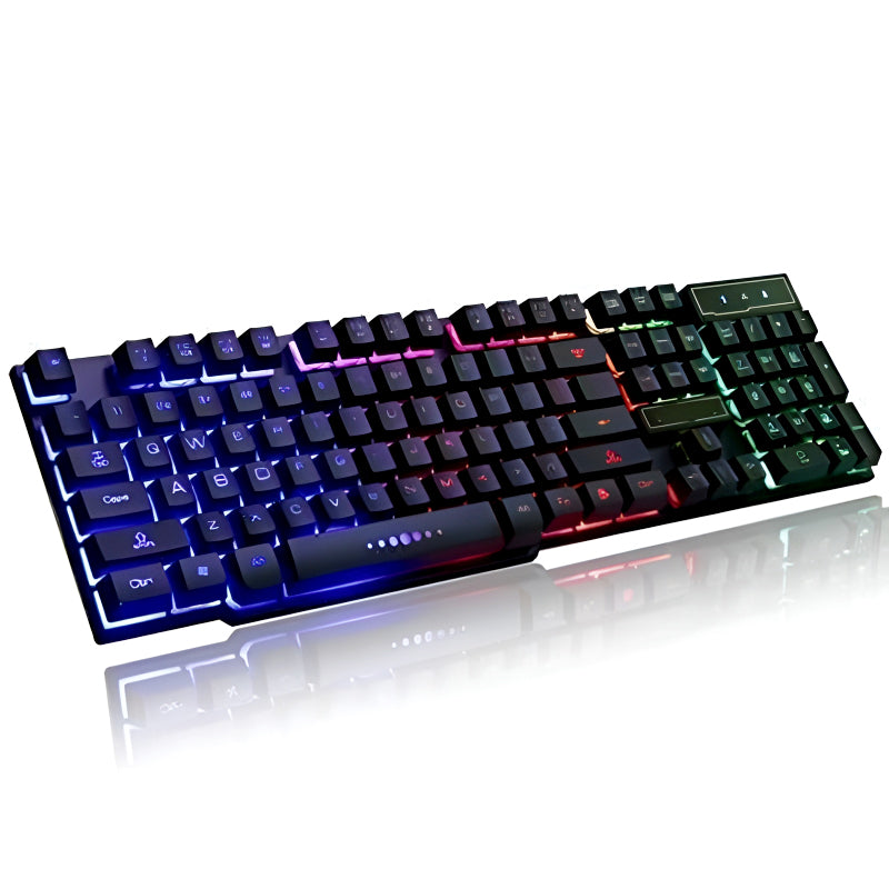 ⌨️ Fire Cam GK11 RGB Mechanical Gaming Keyboard – Suspension Keys + Aluminum Frame | Rainbow Backlit Pro Gaming Keyboard