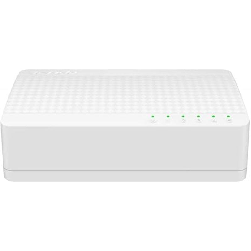 🌐 Tenda S105 5-Port Fast Ethernet Switch – 10/100Mbps Unmanaged Desktop Network Splitter | Compact Plug & (Low Power)