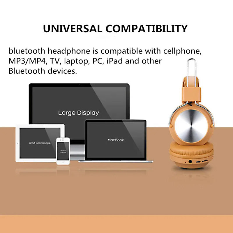 🎧 SODO SD-1001 Wireless Bluetooth Headphones – Foldable Over-Ear Design | FM Radio + TF Card + AUX + Hi-Fi Stereo