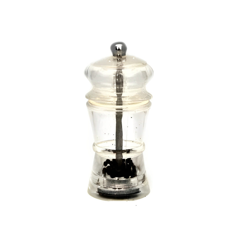 🧂 Acrylic Condiment Grinder Set – Salt & Pepper Mill Shaker (Model 661) | Modern Kitchen Seasoning Tool