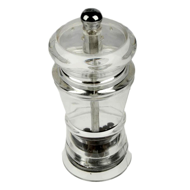 🧂 Acrylic Condiment Grinder Set – Salt & Pepper Mill Shaker (Model 661) | Modern Kitchen Seasoning Tool