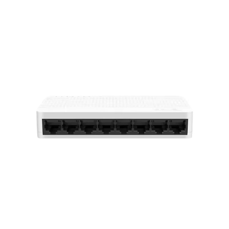 🌐 Tenda S108 8-Port Fast Ethernet Switch – 10/100Mbps Desktop Network Hub | Plug & Play Easy Setup