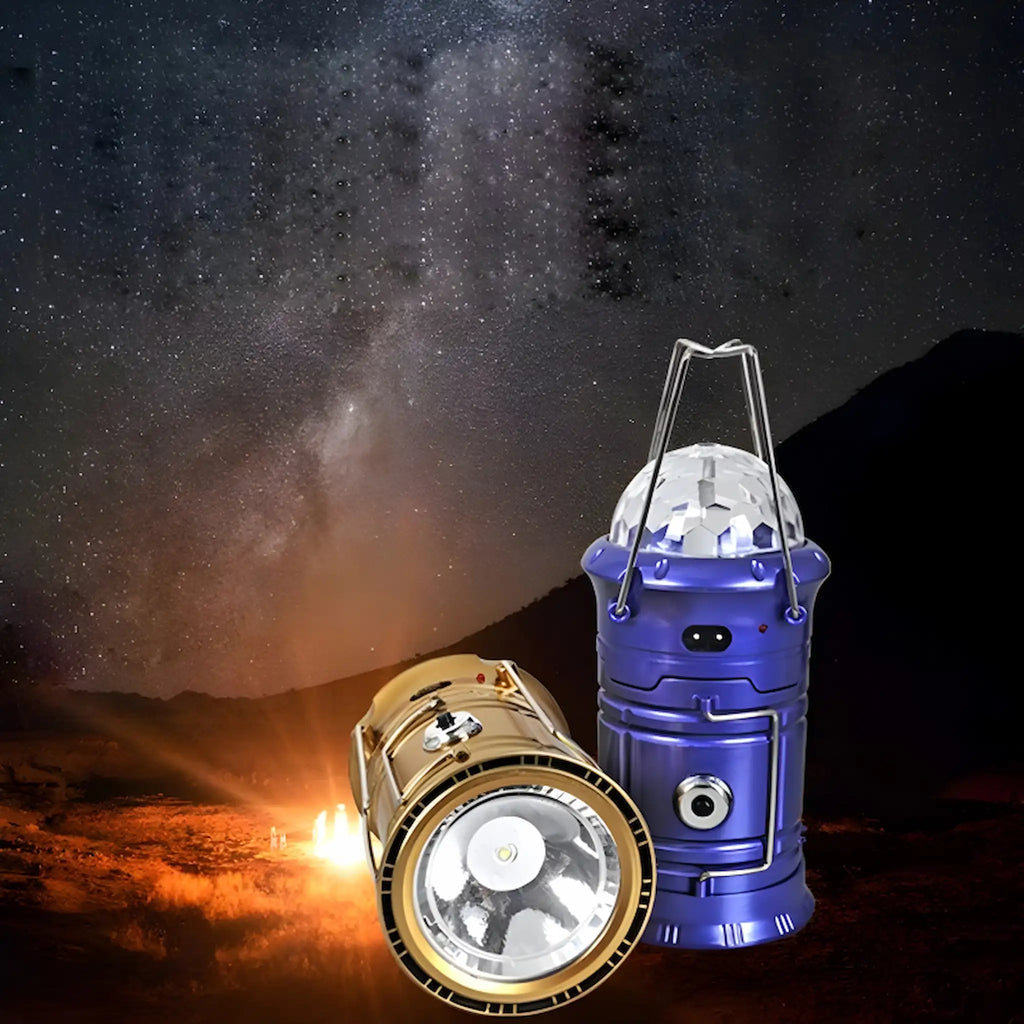 🔦 XF-5858 Camping Light – Rechargeable USB LED Flashlight & Portable Stage Light | Multi-Function Emergency Light Lamp