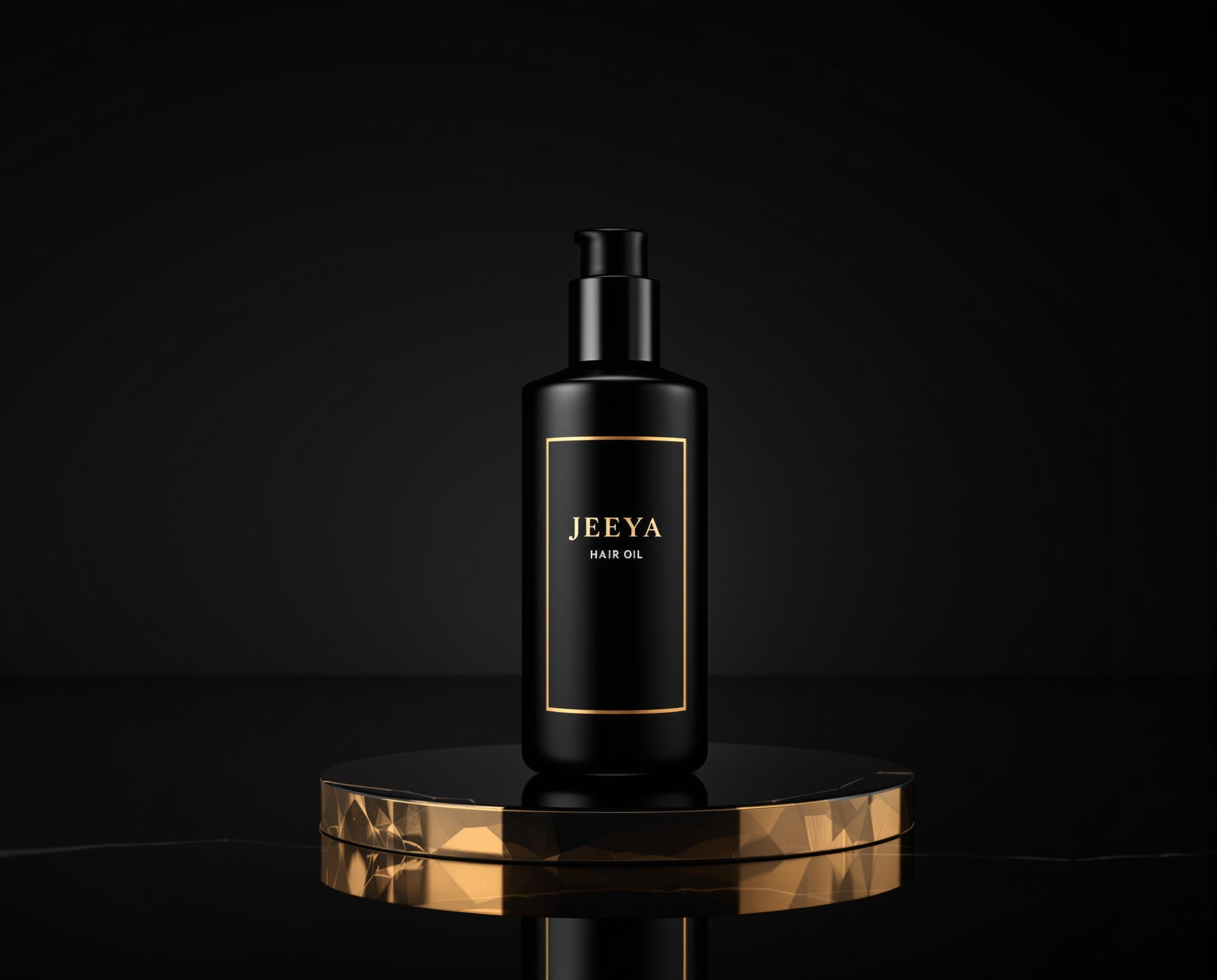 Jeeya Organic Hair Oil | 2 Powerful Oils + 20 Natural Herbs for Strong, Healthy & Long Hair