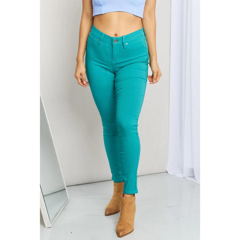 👖 Premium High-Rise Stretch Skinny Pants for Women – Slim Fit Comfort Trousers | Everyday Wear & Office Style