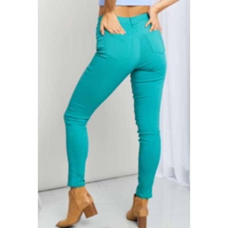 👖 Premium High-Rise Stretch Skinny Pants for Women – Slim Fit Comfort Trousers | Everyday Wear & Office Style