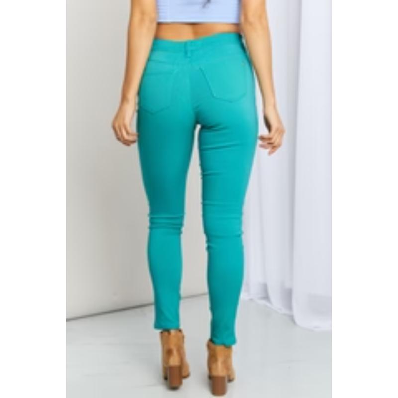 👖 Premium High-Rise Stretch Skinny Pants for Women – Slim Fit Comfort Trousers | Everyday Wear & Office Style